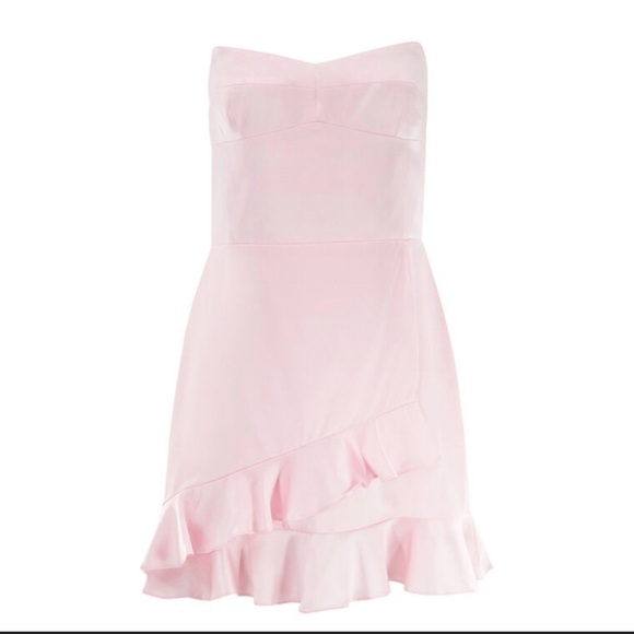 Amanda Uprichard Dresses & Skirts - NWT - Amanda Uprichard Silk Strapless Minidress Color Lotus Or Pink. Size S
